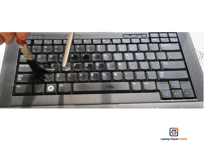 laptop keyboard cleaning