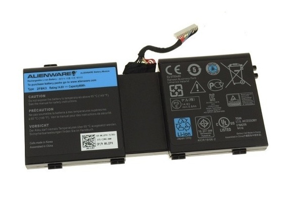 Dell Alienware 18 R1 17 R1 Battery 2F8K3