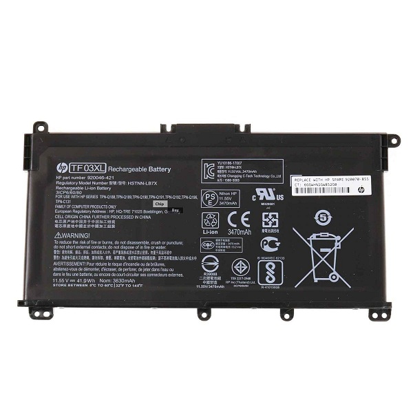 HP Pavilion 15-CC023CL 15-CC050WM 15-CC563ST TF03XL 920070-855 Battery
