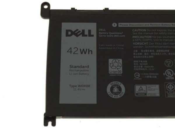 Dell Inspiron 15 (5567) IMPORTED OEM BATTERY Inspiron 15 (5568) 13 (5368 5378) 42Wh 3-cell Laptop Battery – WDX0R w 6 months warranty in Secunderabad Hyderabad Telangana