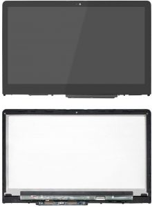 HP Pavilion x360 15-BR010NR 15-BR011TX 15-BR011UR 15-BR011NB 15-BR011NO digitizer Glass LED display Panel Assembly W/Bezel 1080P FHD 15.6inch in Hyderabad