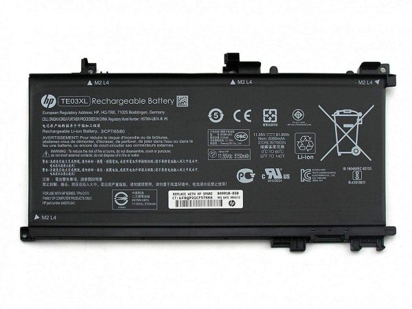 HP TE03XL TE04XL Laptop Battery For Pavilion 15-BC000 OMEN 15-AX000 Series Notebook in Secunderabad Hyderabad Telangana