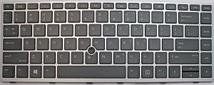 HP ELITEBOOK 840-G5 745-G5 Black Laptop Keyboard In Hyderabad