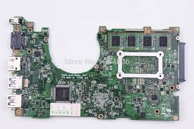 For ASUS X202E Q200E S200E X201E Motherboard i3-3217U REV 2.0 60-NFQMB1B01 2GB 