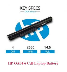 HP OA04 6 Cell Laptop Battery
