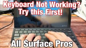 Surface Pro 3 Type Cover Isn’t Working Anymore