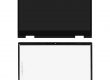 FHD LED LCD Display Touch Screen Assembly Bezel for HP Envy X360