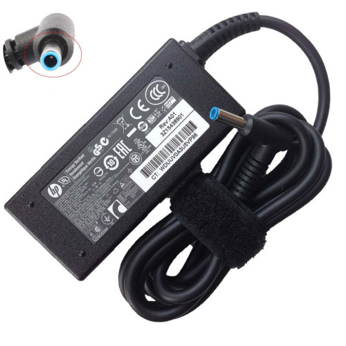 hp 65w blue pin adapter