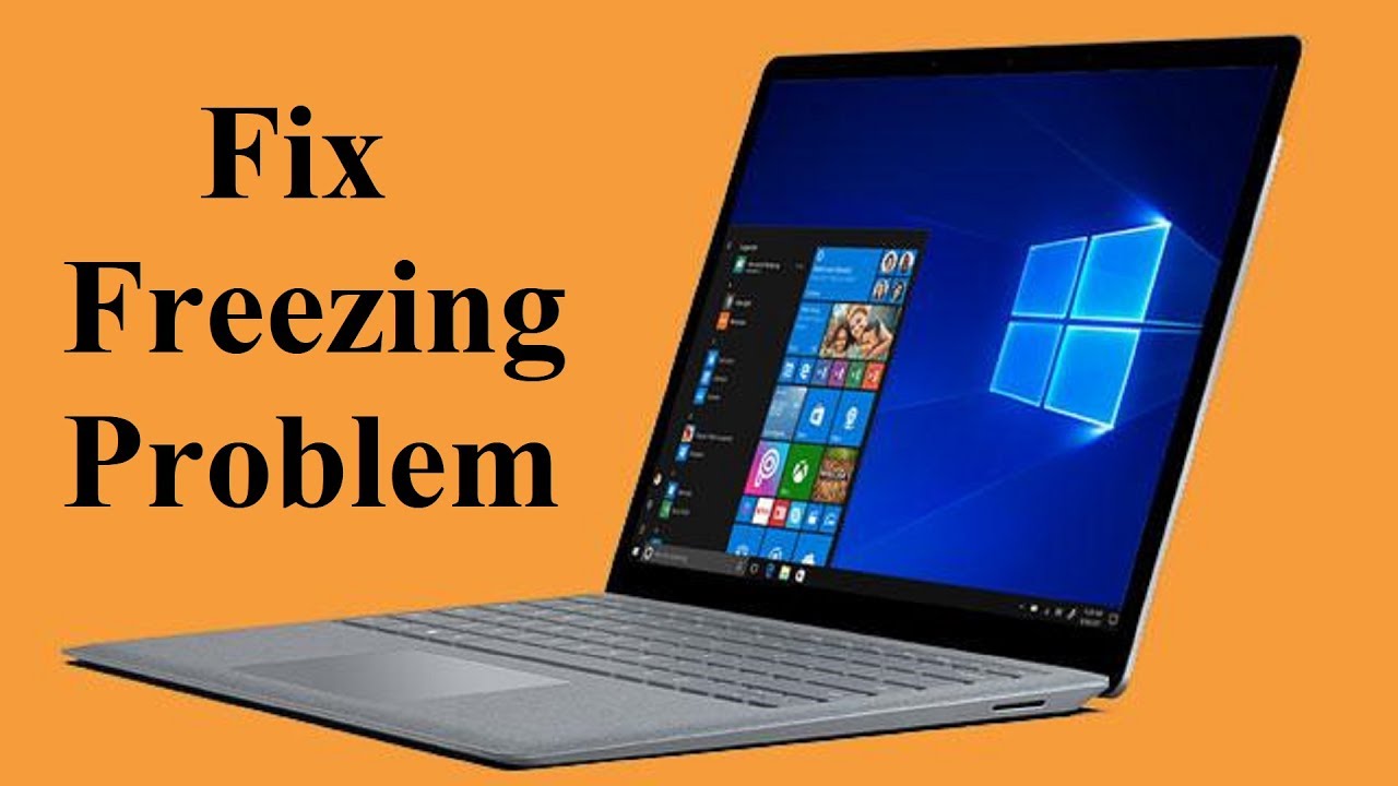 laptop turns on and off