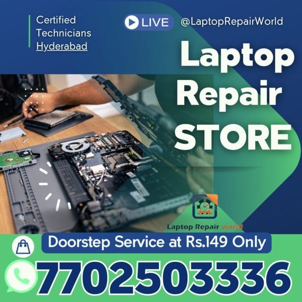 Laptop Repair Store in Hyderabad, Doorstep Service at Just ₹149 - Image 3