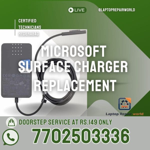 Microsoft Surface Pro 4 Model 65W 15V 4A Power Adapter/Charger, Doorstep Service at ₹149 Only - Image 4