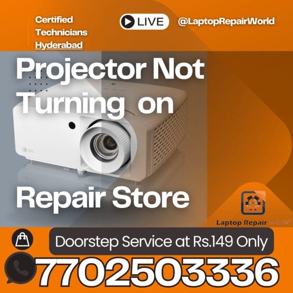 Projector	Not Turning On Repair, Doorstep Service at Just ₹149 - Image 2