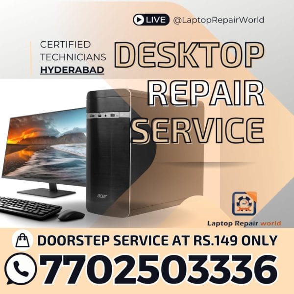 Desktop Repair Service, Doorstep Service at Rs.149 Only - Image 5