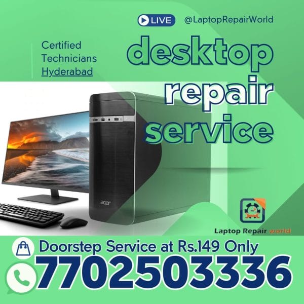 Desktop Repair Service, Doorstep Service at Rs.149 Only - Image 3