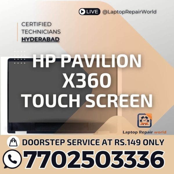 HP Pavilion x360 Touch Screen Display, Doorstep Service at Rs.13500 - Image 4