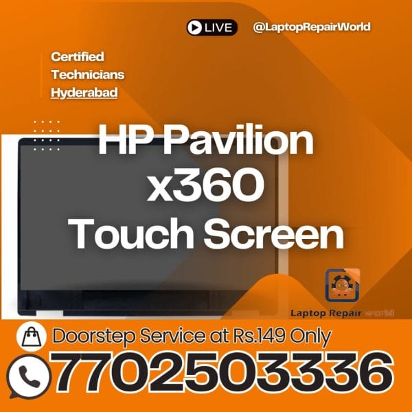 HP Pavilion x360 Touch Screen Display, Doorstep Service at Rs.13500 - Image 3