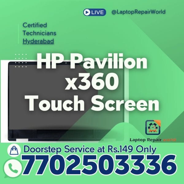 HP Pavilion x360 Touch Screen Display, Doorstep Service at Rs.13500 - Image 2