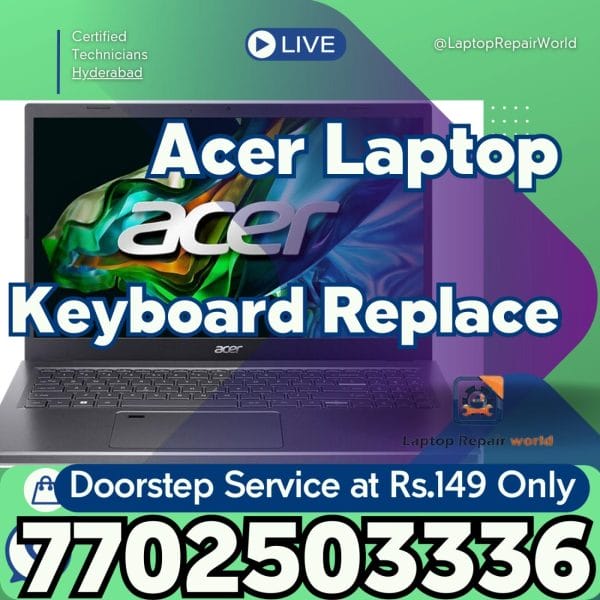 Acer Aspire Keyboard Replacement, Doorstep Service at Just ₹149 - Image 2