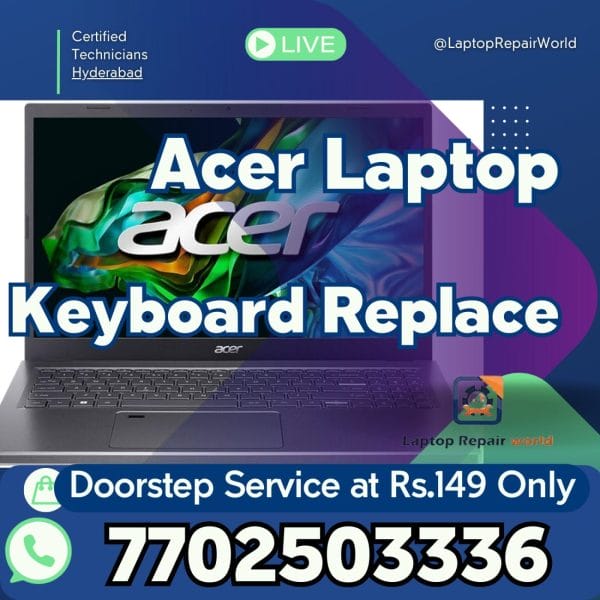 Acer Aspire Keyboard Replacement, Doorstep Service at Just ₹149 - Image 4