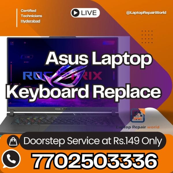 Asus Vivobook Keyboard Replacement, Doorstep Service at Just ₹149 - Image 3