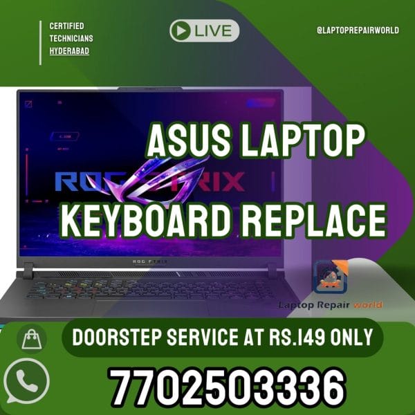 Asus Vivobook Keyboard Replacement, Doorstep Service at Just ₹149 - Image 2