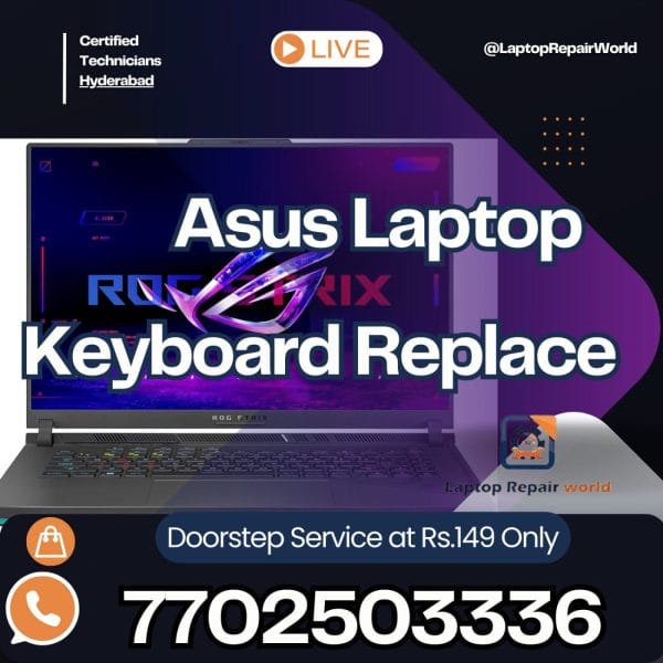 Asus Vivobook Keyboard Replacement, Doorstep Service at Just ₹149 - Image 4