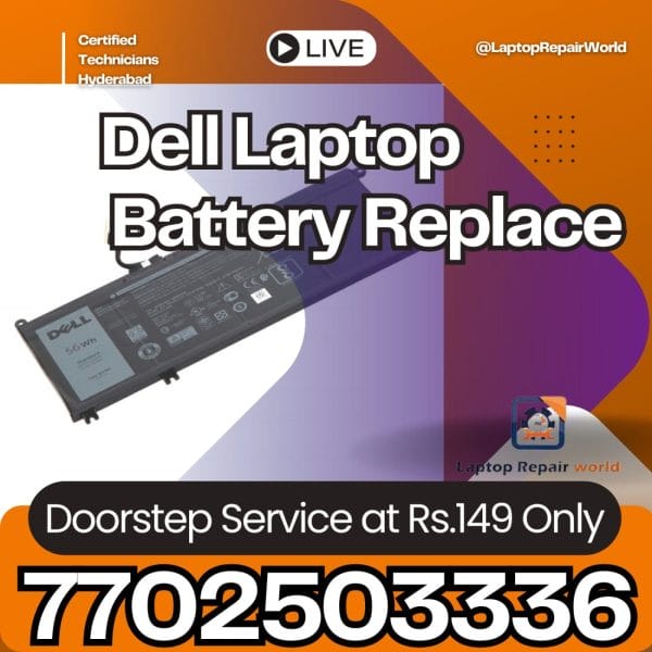 Dell Latitude 9-Cell Battery, Dell Laptop Battery, 1 Hr Delivery, Doorstep Service at Just ₹149 - Image 3