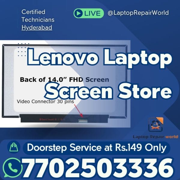 Lenovo Z51-70 15.6 paper led 30pin Screen Replacement, Doorstep Service at Home