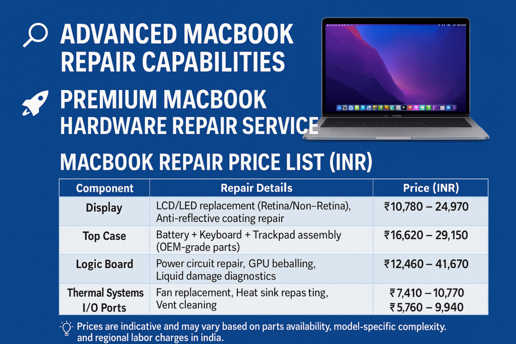 Advanced MacBook Repair Capabilities