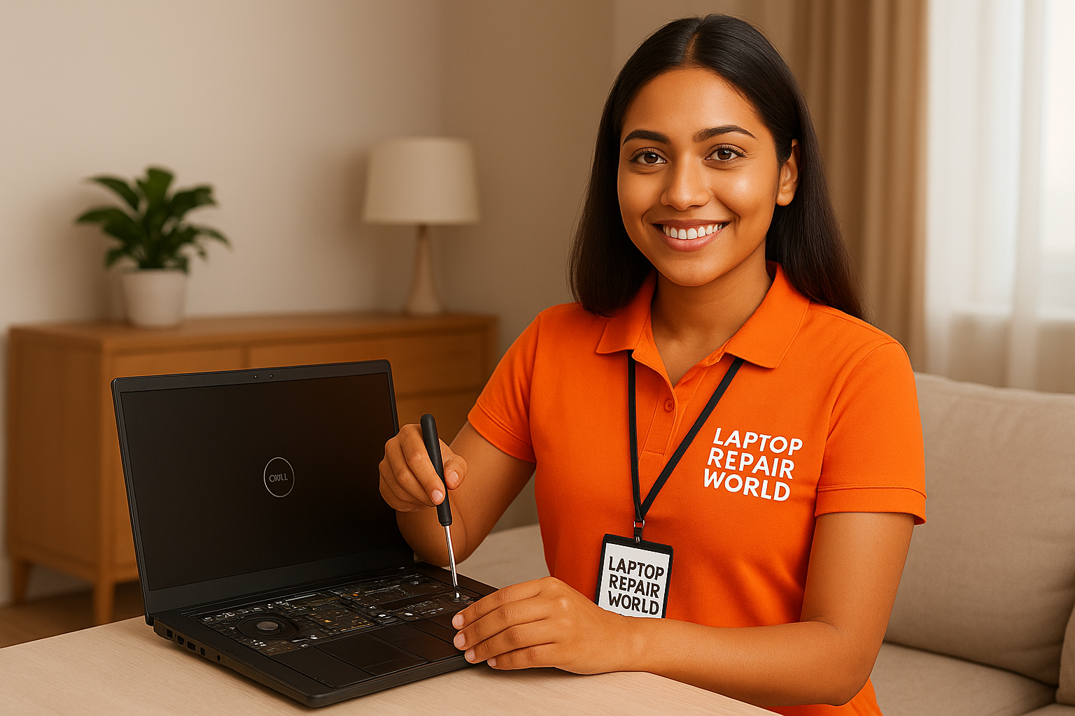 Professional Dell Laptop Repair at Home in Hyderabad LaptopRepairWorld