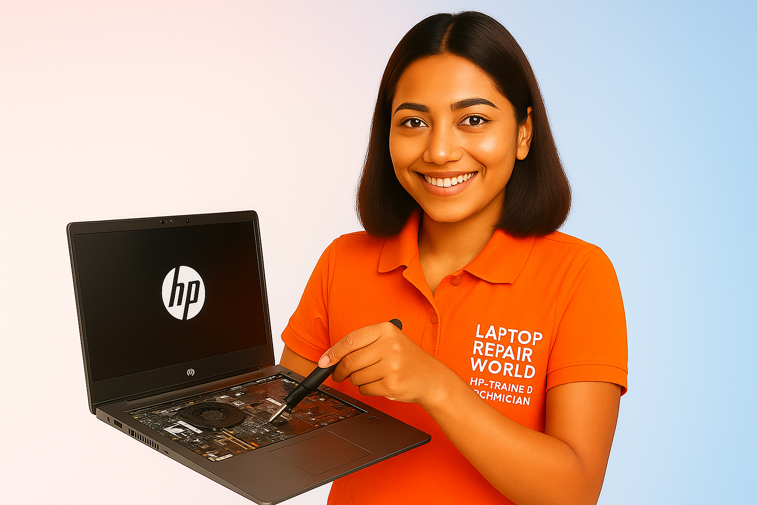 Professional HP Laptop General Service in Hyderabad Secunderabad by Laptop Repair World Banner