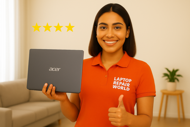 Acer Laptop New Battery Home Delivery Service near me cost in Hyderabad Home Service