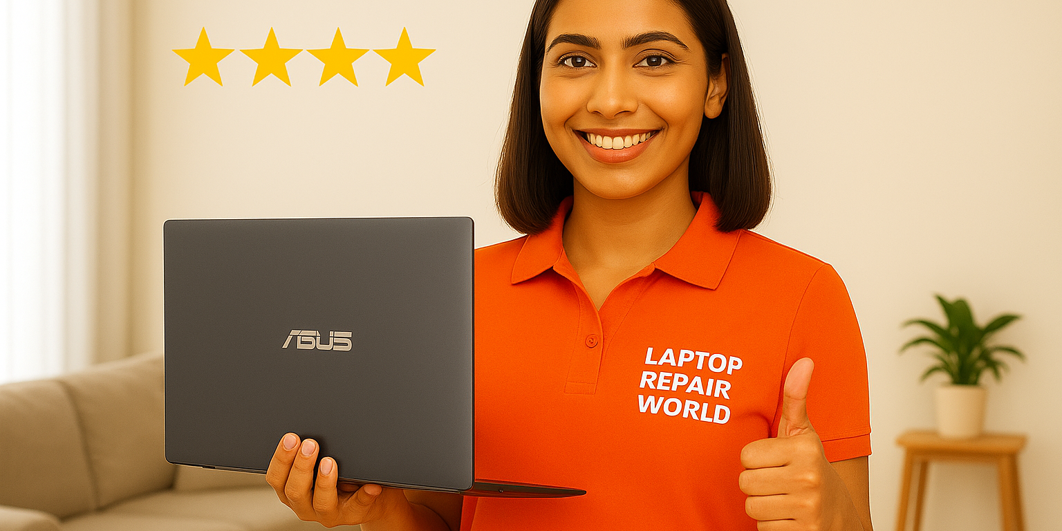 Asus Laptop New Screen Replacement Service near me cost in Hyderabad Home Service