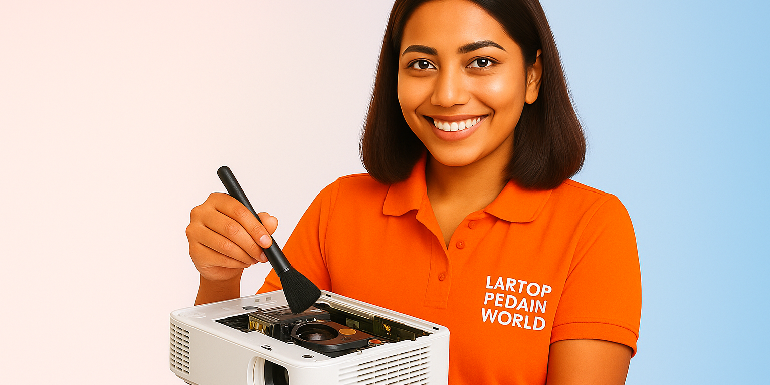 BenQ W1070 Projector Lamp with Housing Doorstep Replacement Service Hyderabad Home Service