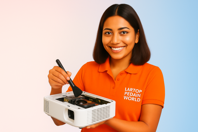 BenQ W1070 Projector Lamp with Housing Doorstep Replacement Service Hyderabad Home Service