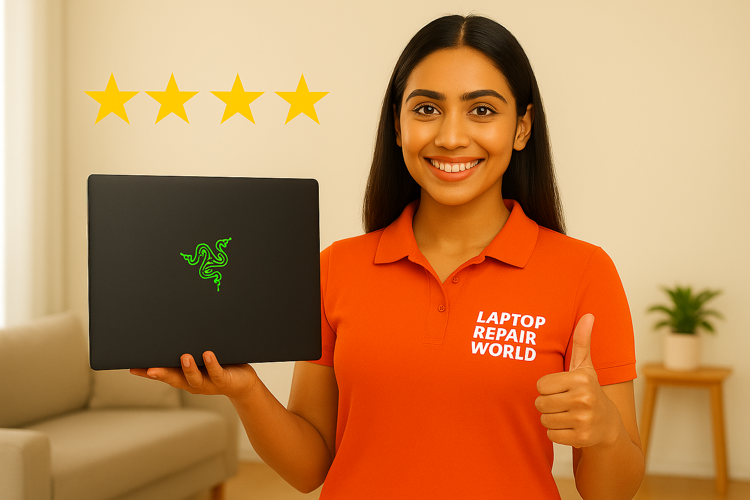 Razer Blade Laptop Motherboard Component Level Repair Doorstep Service in Hyderabad